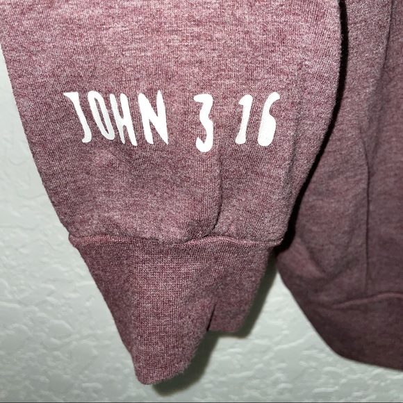 Feathers Maternity Bible Scripture Sweater - Picture 2 of 3